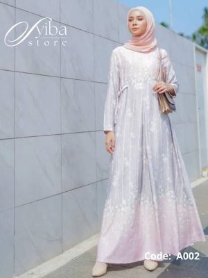 gamis amina electric (salin)