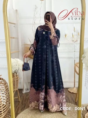 gamis dayana pink