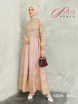 gamis malika bisque